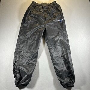 Rare VTG‎ HAPPY KIDS WWF The Rock Track Pants 90s XL (18/20) Black Workout